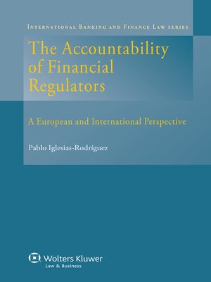 cover image of The Accountability of Financial Regulators